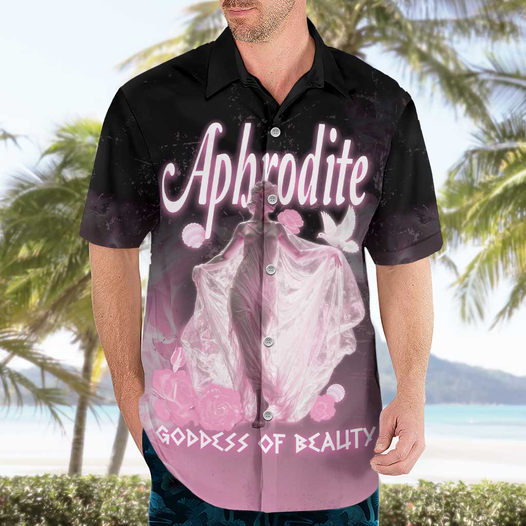 Ancient Greek Aphrodite Hawaiian Shirt Goddess Of Beauty - Wonder Print Shop