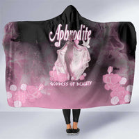 Ancient Greek Aphrodite Hooded Blanket Goddess Of Beauty - Wonder Print Shop
