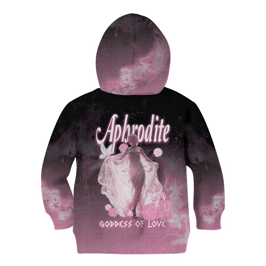 Ancient Greek Aphrodite Kid Hoodie Goddess Of Beauty - Wonder Print Shop