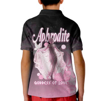 Ancient Greek Aphrodite Kid Polo Shirt Goddess Of Beauty - Wonder Print Shop
