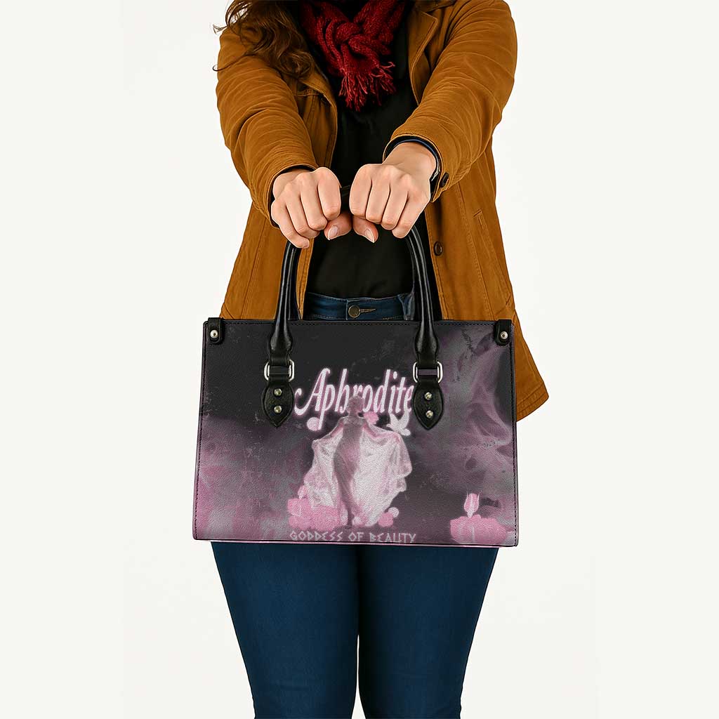 Ancient Greek Aphrodite Leather Bag Goddess Of Beauty - Wonder Print Shop
