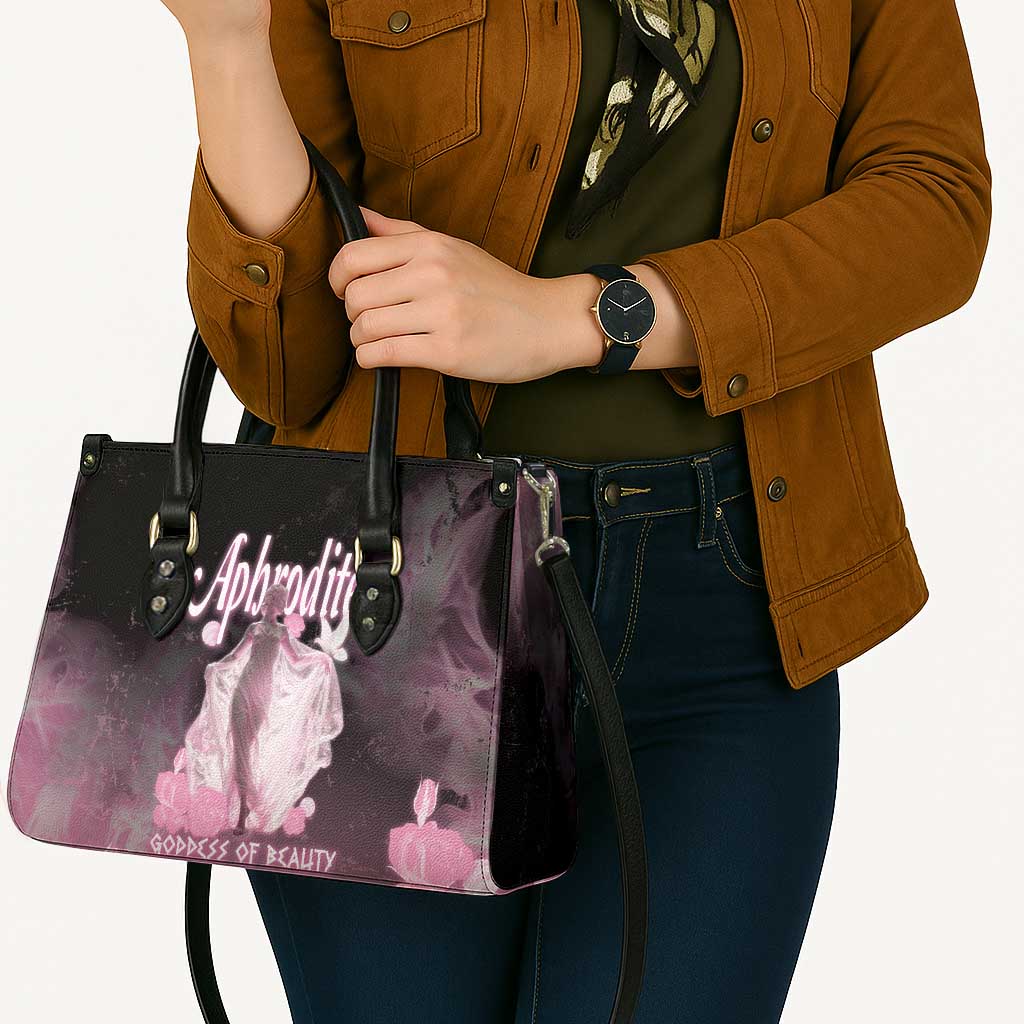 Ancient Greek Aphrodite Leather Bag Goddess Of Beauty - Wonder Print Shop