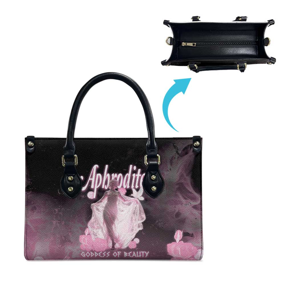 Ancient Greek Aphrodite Leather Bag Goddess Of Beauty - Wonder Print Shop