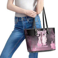 Ancient Greek Aphrodite Leather Tote Bag Goddess Of Beauty - Wonder Print Shop