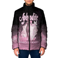 Ancient Greek Aphrodite Padded Jacket Goddess Of Beauty - Wonder Print Shop