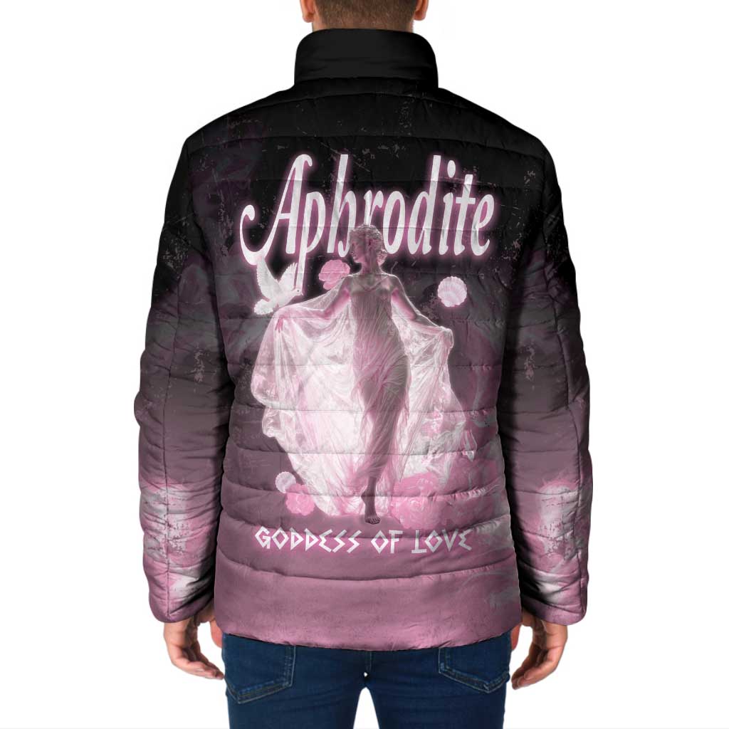 Ancient Greek Aphrodite Padded Jacket Goddess Of Beauty - Wonder Print Shop