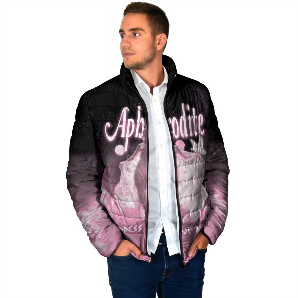 Ancient Greek Aphrodite Padded Jacket Goddess Of Beauty - Wonder Print Shop