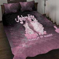 Ancient Greek Aphrodite Quilt Bed Set Goddess Of Beauty - Wonder Print Shop