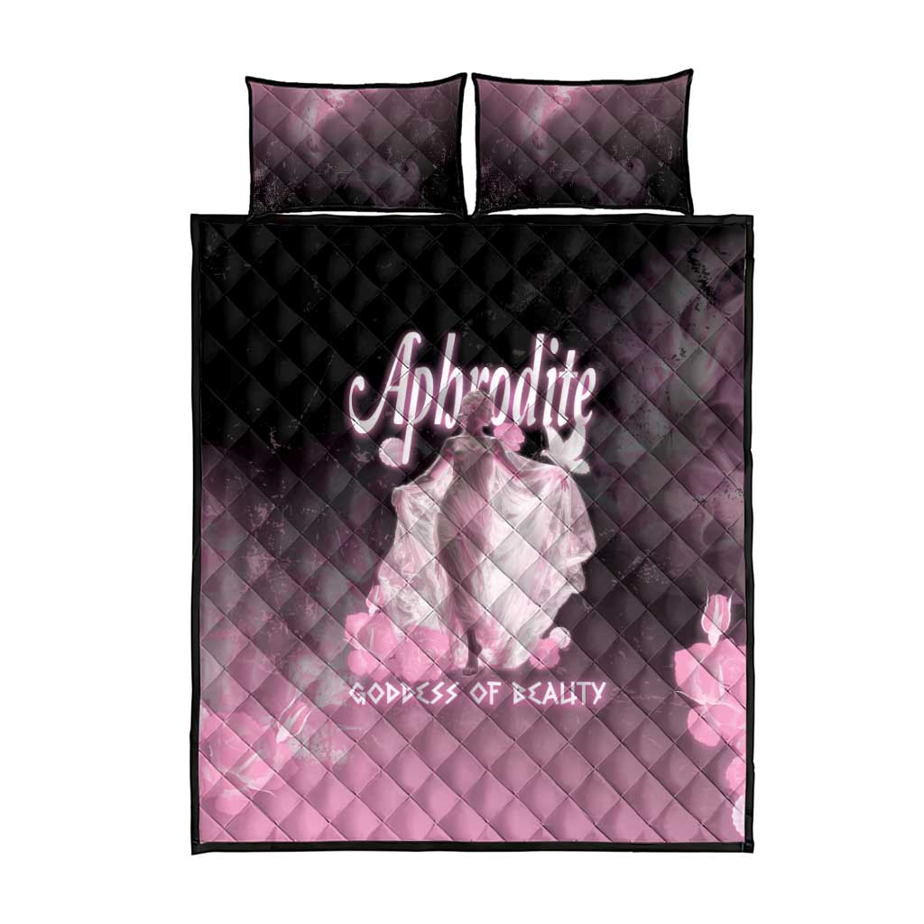 Ancient Greek Aphrodite Quilt Bed Set Goddess Of Beauty - Wonder Print Shop