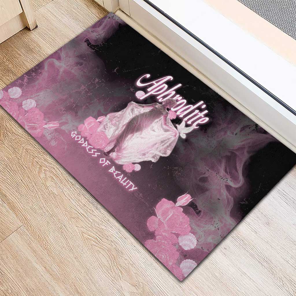 Ancient Greek Aphrodite Rubber Doormat Goddess Of Beauty - Wonder Print Shop