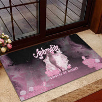Ancient Greek Aphrodite Rubber Doormat Goddess Of Beauty - Wonder Print Shop