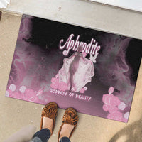 Ancient Greek Aphrodite Rubber Doormat Goddess Of Beauty - Wonder Print Shop