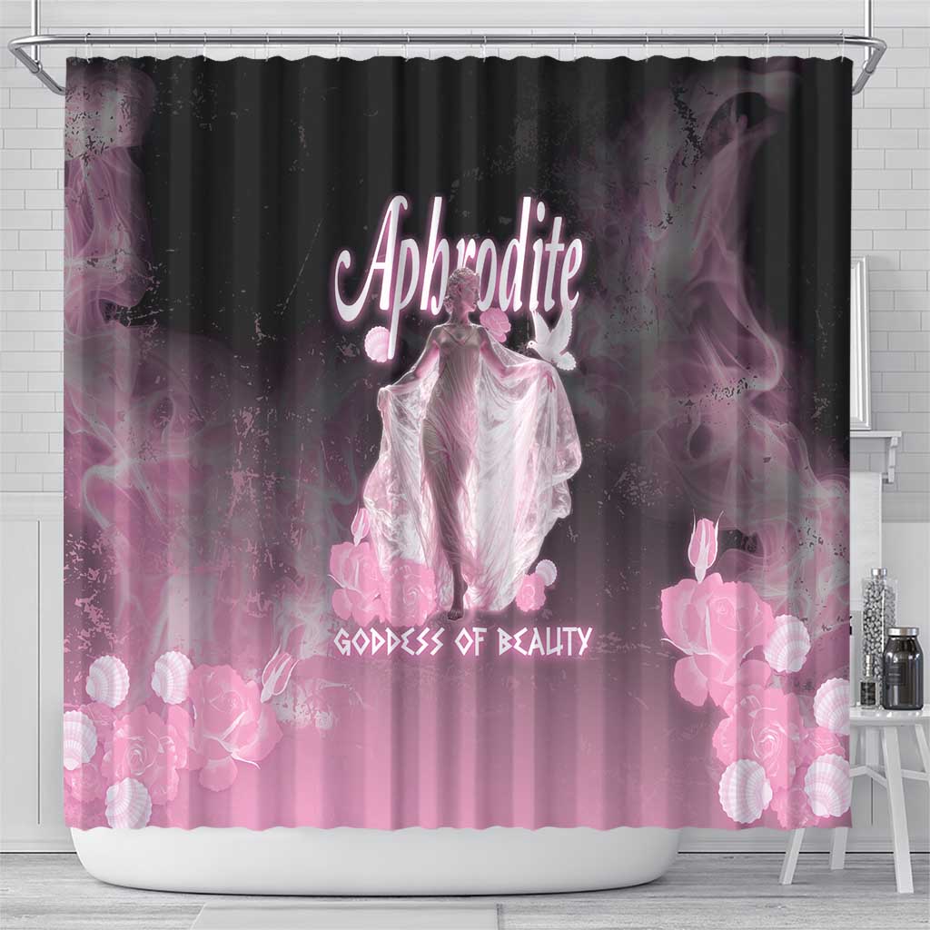 Ancient Greek Aphrodite Shower Curtain Goddess Of Beauty - Wonder Print Shop