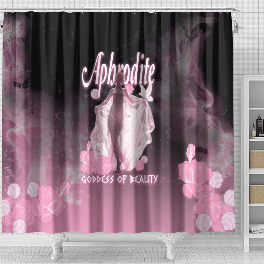 Ancient Greek Aphrodite Shower Curtain Goddess Of Beauty - Wonder Print Shop