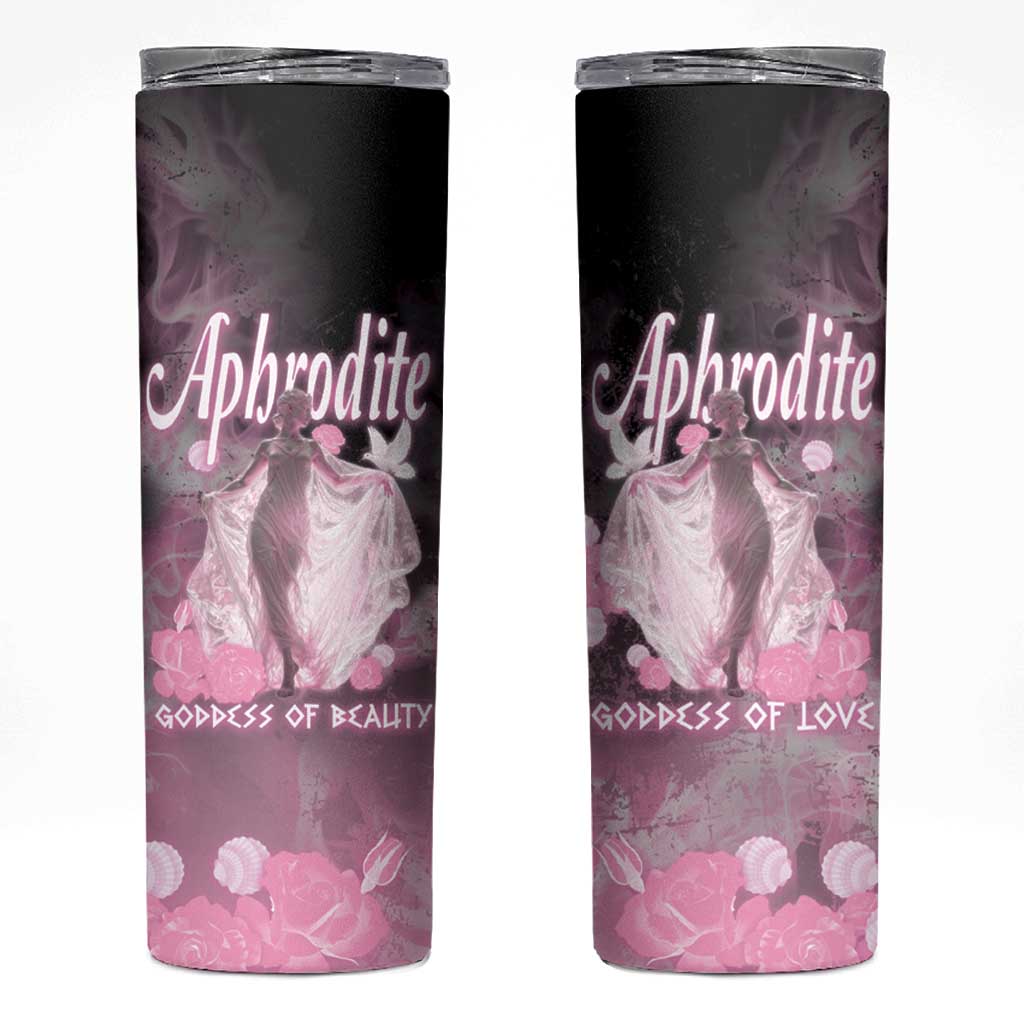 Ancient Greek Aphrodite Skinny Tumbler Goddess Of Beauty - Wonder Print Shop