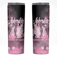 Ancient Greek Aphrodite Skinny Tumbler Goddess Of Beauty - Wonder Print Shop