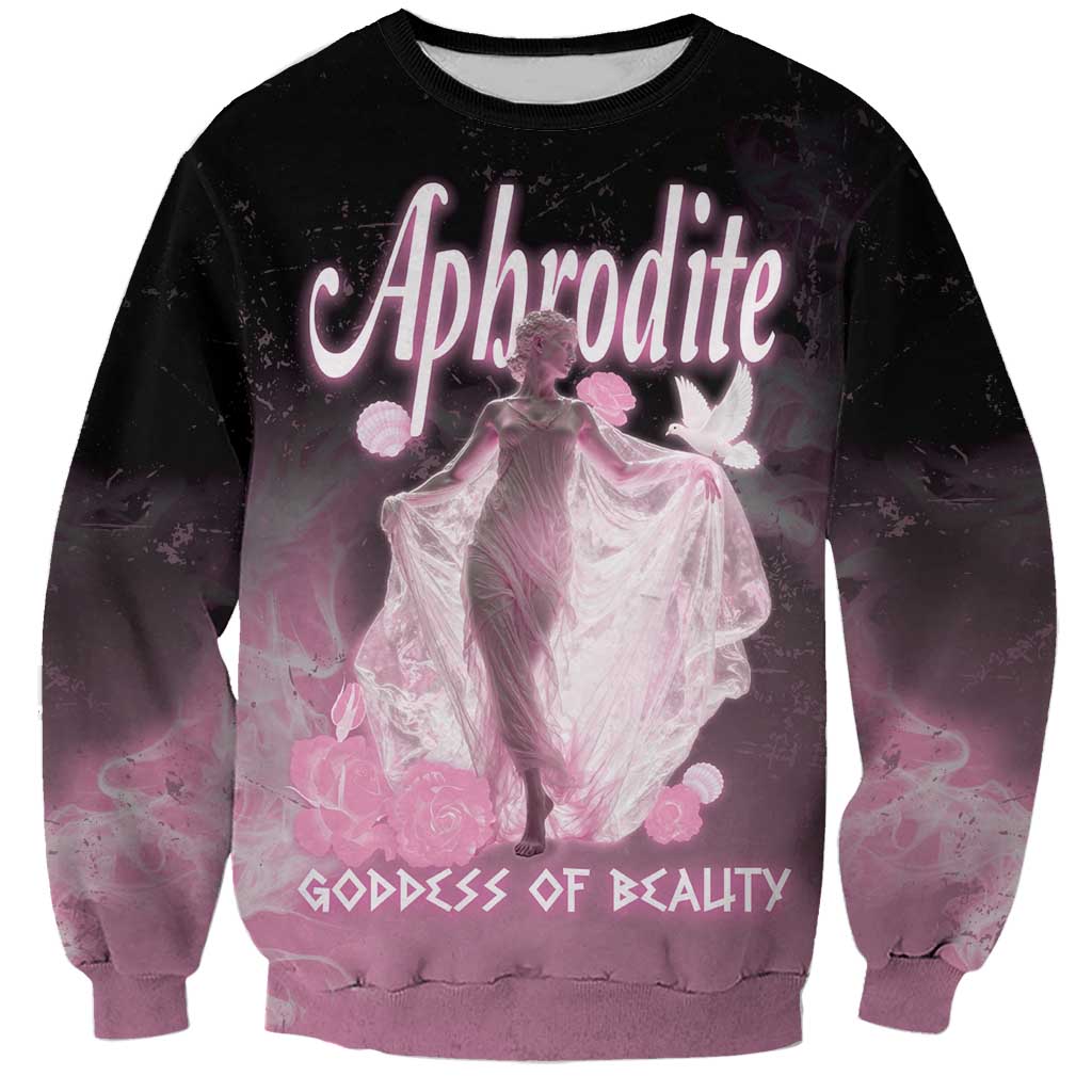 Ancient Greek Aphrodite Sweatshirt Goddess Of Beauty - Wonder Print Shop
