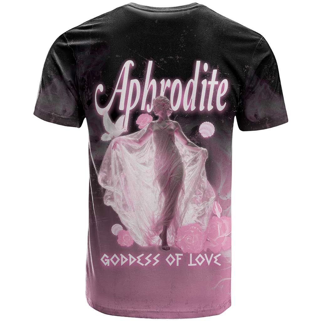 Ancient Greek Aphrodite T Shirt Goddess Of Beauty - Wonder Print Shop