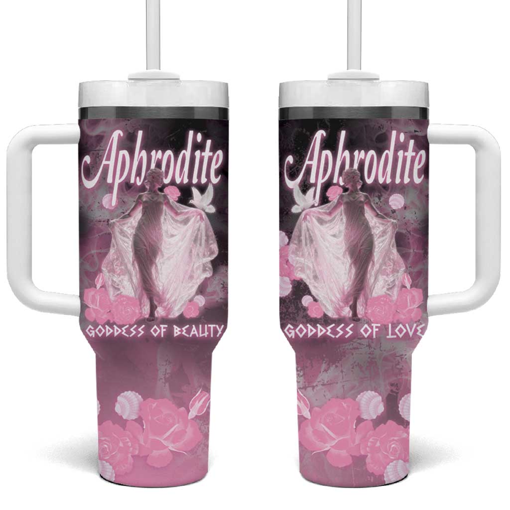 Ancient Greek Aphrodite Tumbler With Handle Goddess Of Beauty - Wonder Print Shop