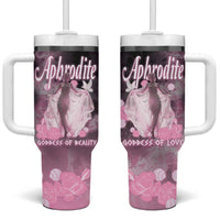 Ancient Greek Aphrodite Tumbler With Handle Goddess Of Beauty - Wonder Print Shop