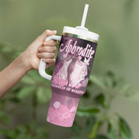Ancient Greek Aphrodite Tumbler With Handle Goddess Of Beauty - Wonder Print Shop