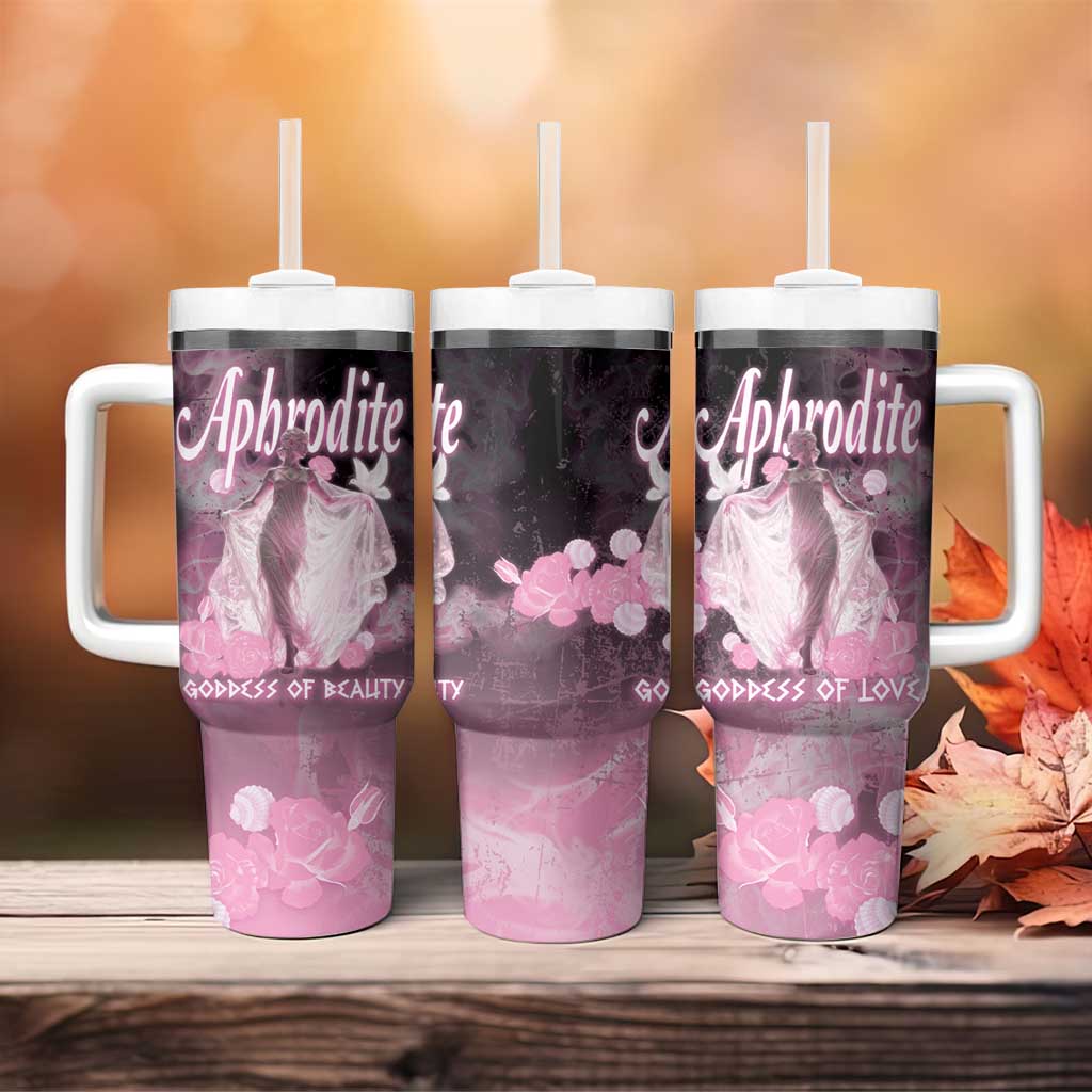 Ancient Greek Aphrodite Tumbler With Handle Goddess Of Beauty - Wonder Print Shop