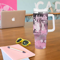 Ancient Greek Aphrodite Tumbler With Handle Goddess Of Beauty - Wonder Print Shop