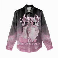 Ancient Greek Aphrodite Women Casual Shirt Goddess Of Beauty - Wonder Print Shop