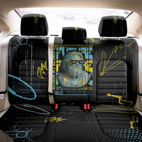 Ancient Greek Zeus Back Car Seat Cover Futuristic Style - Wonder Print Shop