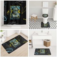 Ancient Greek Zeus Bathroom Set Futuristic Style - Wonder Print Shop