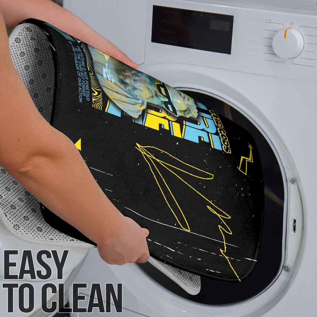 Ancient Greek Zeus Bathroom Set Futuristic Style - Wonder Print Shop