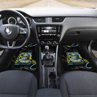 Ancient Greek Zeus Car Mats Futuristic Style - Wonder Print Shop