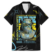 Ancient Greek Zeus Family Matching Mermaid Dress and Hawaiian Shirt Futuristic Style - Wonder Print Shop