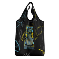 Ancient Greek Zeus Grocery Bag Futuristic Style - Wonder Print Shop