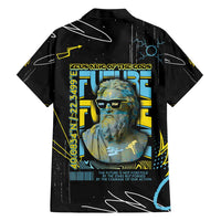 Ancient Greek Zeus Hawaiian Shirt Futuristic Style - Wonder Print Shop