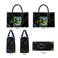 Ancient Greek Zeus Leather Bag Futuristic Style - Wonder Print Shop