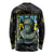 Ancient Greek Zeus Long Sleeve Shirt Futuristic Style - Wonder Print Shop