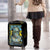 Ancient Greek Zeus Luggage Cover Futuristic Style - Wonder Print Shop