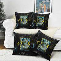 Ancient Greek Zeus Pillow Cover Futuristic Style - Wonder Print Shop