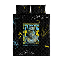 Ancient Greek Zeus Quilt Bed Set Futuristic Style - Wonder Print Shop