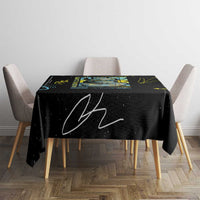 Ancient Greek Zeus Tablecloth Futuristic Style - Wonder Print Shop