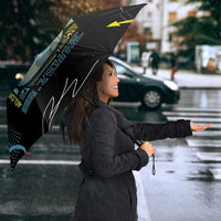 Ancient Greek Zeus Umbrella Futuristic Style - Wonder Print Shop