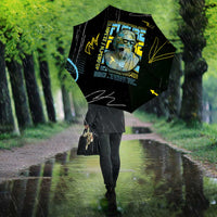 Ancient Greek Zeus Umbrella Futuristic Style - Wonder Print Shop