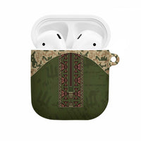 Ukraine Vyshyvanka Motif AirPods Case Ukrainian Military Style - Wonder Print Shop