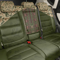 Ukraine Vyshyvanka Motif Back Car Seat Cover Ukrainian Military Style - Wonder Print Shop