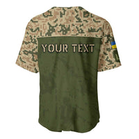 Personalized Ukraine Vyshyvanka Motif Baseball Jersey Ukrainian Military Style - Wonder Print Shop