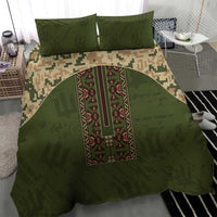 Ukraine Vyshyvanka Motif Bedding Set Ukrainian Military Style - Wonder Print Shop