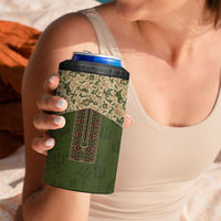 Personalized Ukraine Vyshyvanka Motif 4 in 1 Can Cooler Tumbler Ukrainian Military Style - Wonder Print Shop