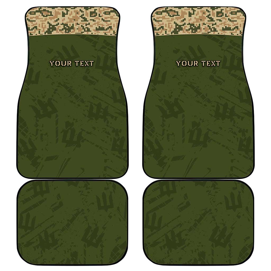 Personalized Ukraine Vyshyvanka Motif Car Mats Ukrainian Military Style - Wonder Print Shop