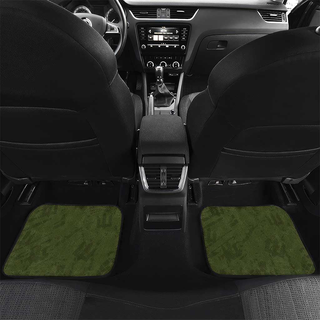 Personalized Ukraine Vyshyvanka Motif Car Mats Ukrainian Military Style - Wonder Print Shop